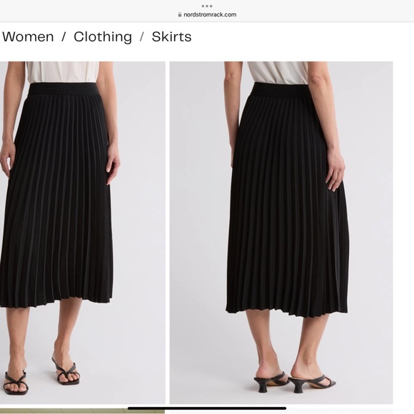 Adrianna Papell Dresses & Skirts - Adrianna Papell Pleated Midi Skirt